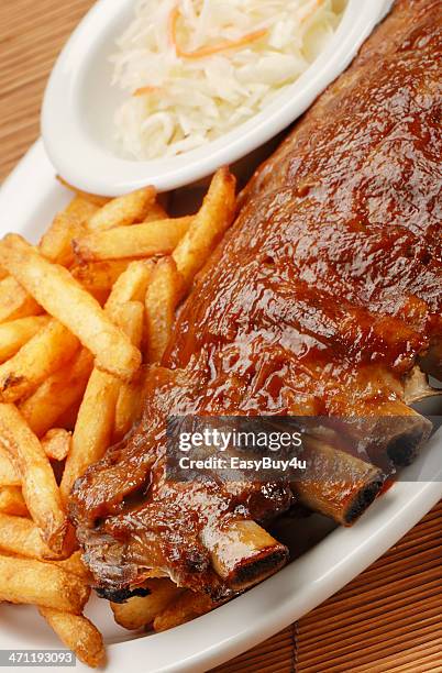 Back Rib Plating 68 Baby Back Ribs Plate Stock Photos, High-Res Pictures, and Images ...