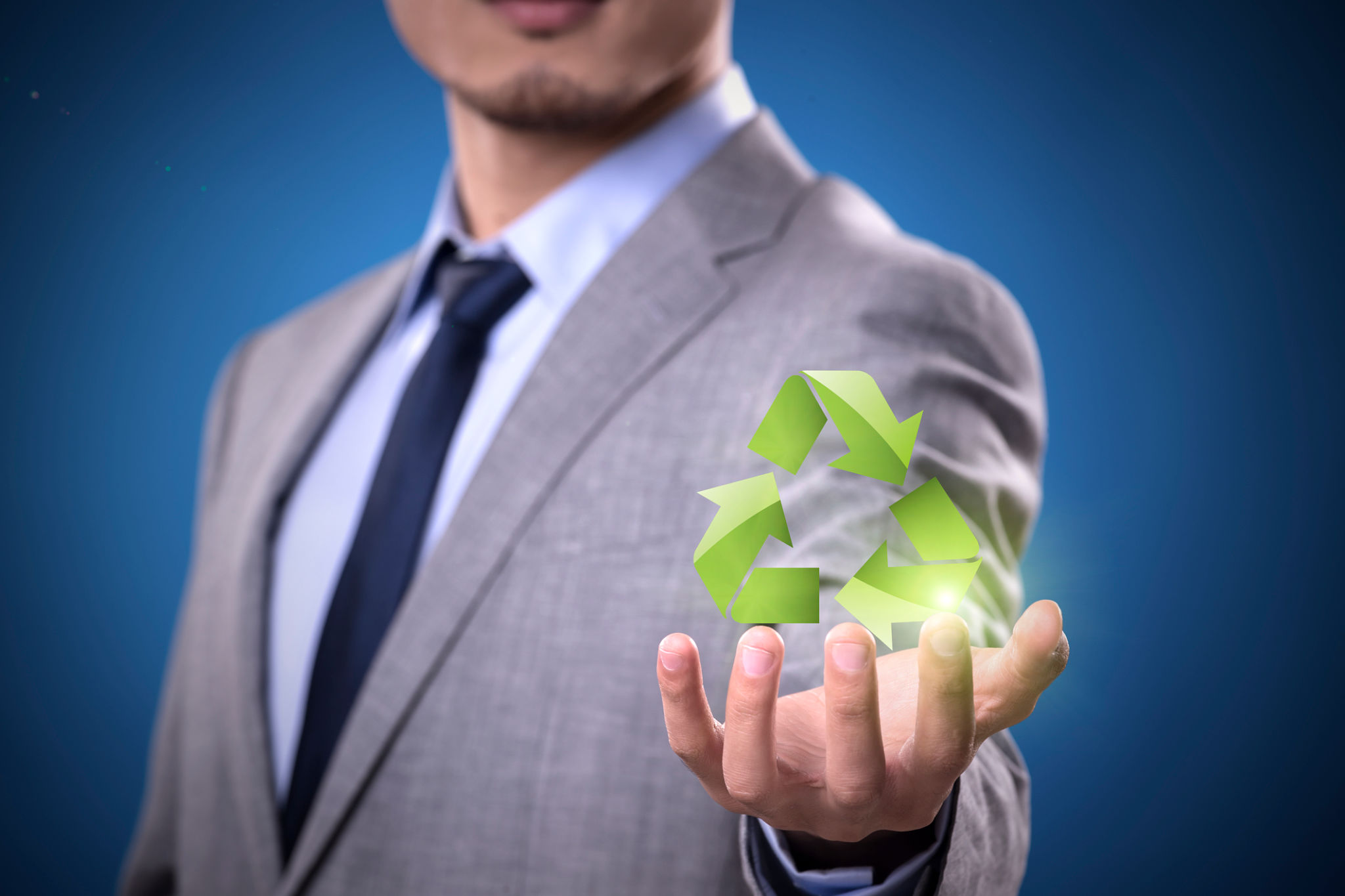 El concepto de energía y medio ambiente empresario El concepto de energía y medio ambiente empresario