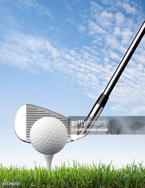 da golf - golf tee foto e immagini stock