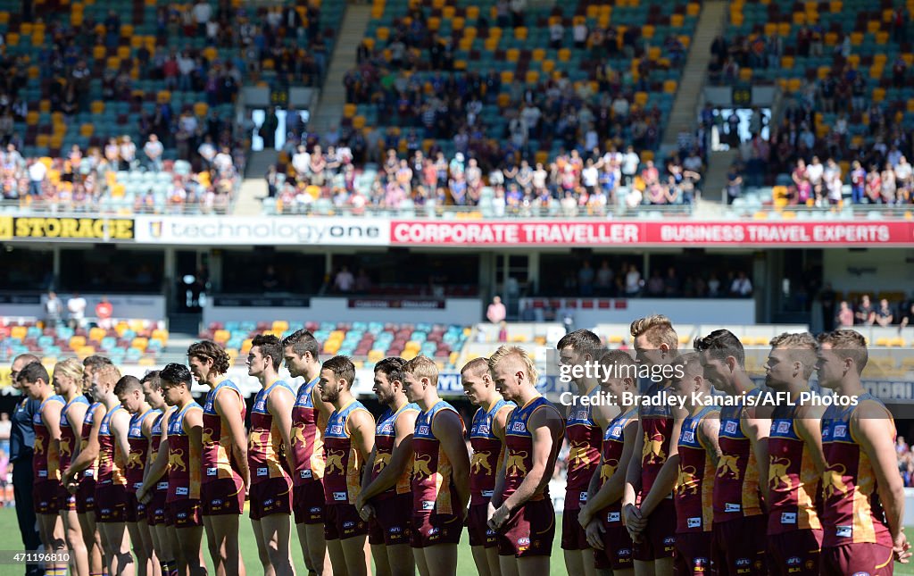 AFL Rd 4 - Brisbane v West Coast