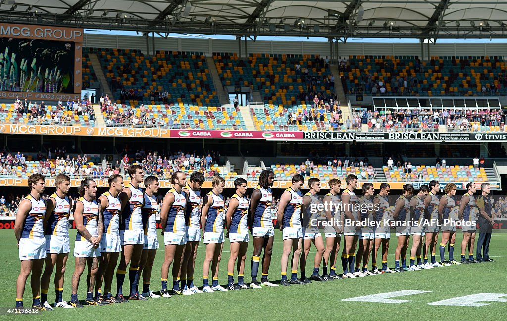 AFL Rd 4 - Brisbane v West Coast