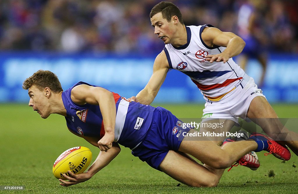 AFL Rd 4 - Western Bulldogs v Adelaide