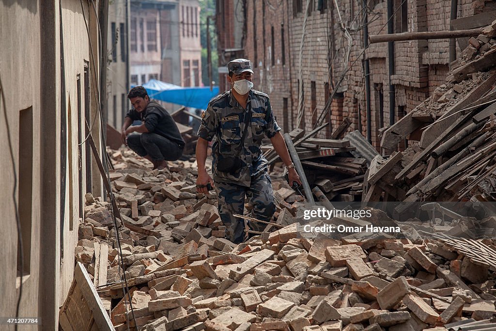 Death Toll Rises Following Powerful Earthquake In Nepal