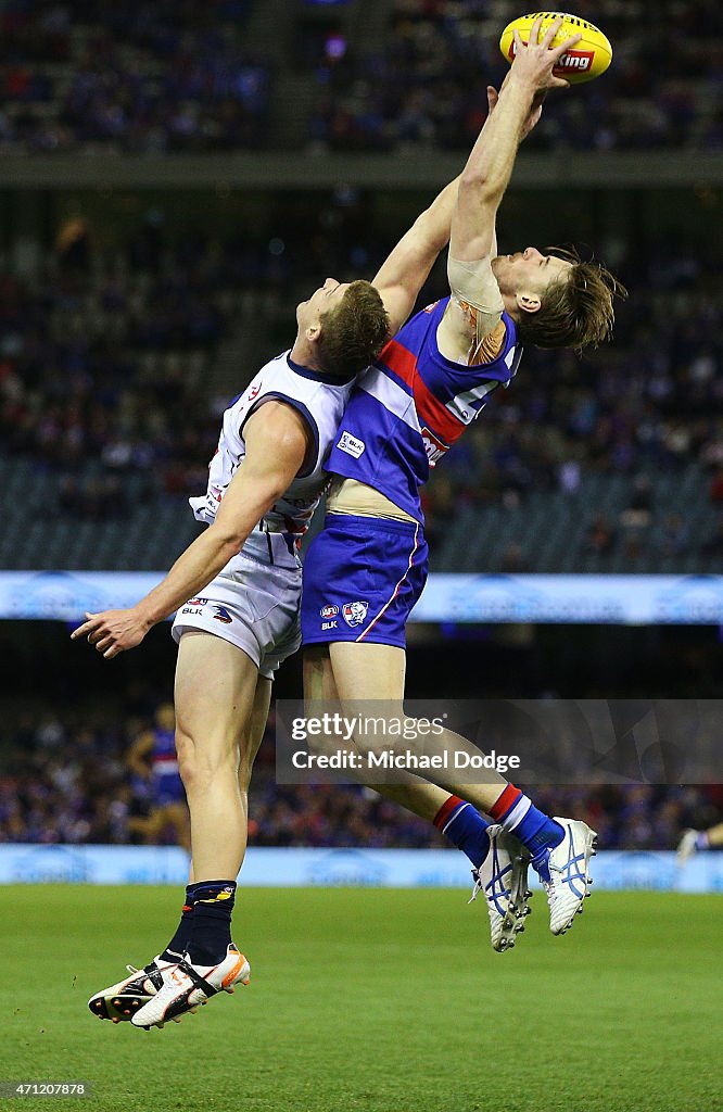 AFL Rd 4 - Western Bulldogs v Adelaide