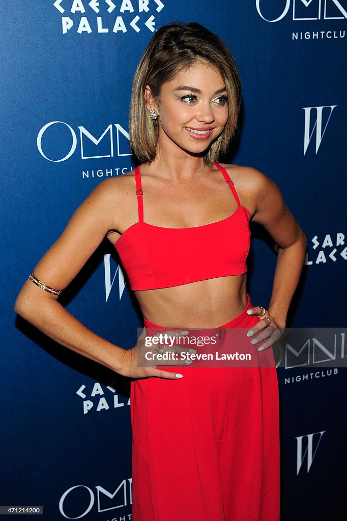 Omnia Nightclub At Caesars Palace Grand Opening Weekend With Sean Combs And Sarah Hyland