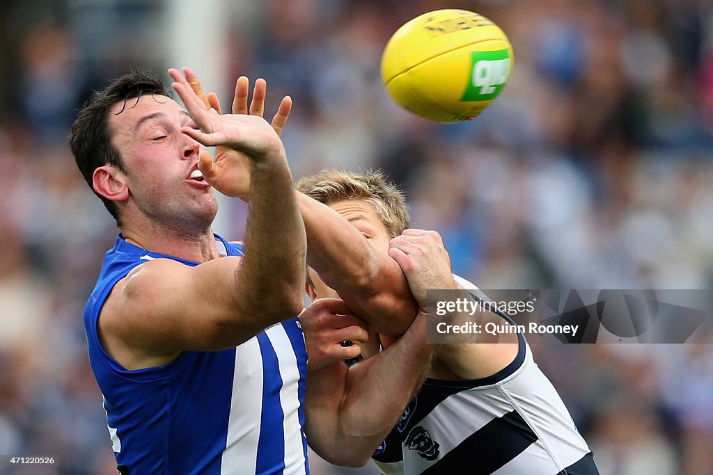 AFL Rd 4 - Geelong v North Melbourne