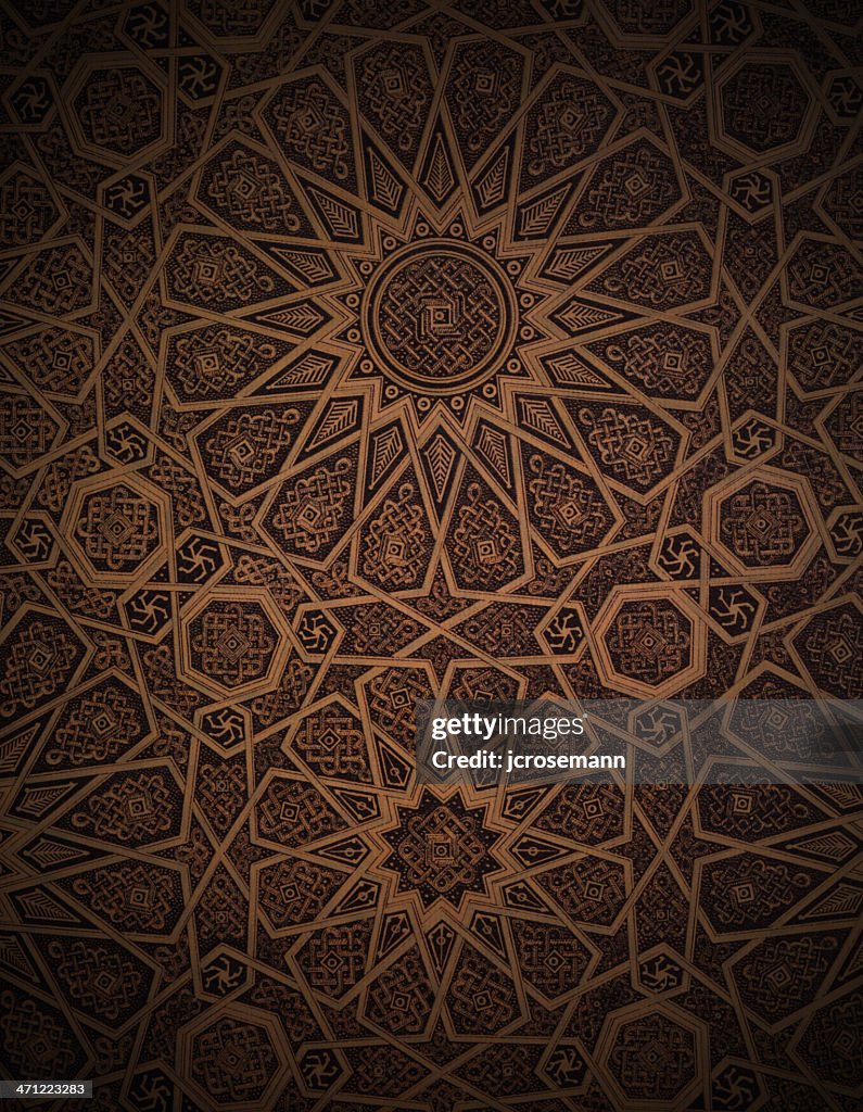 Traditional Arabesque Background