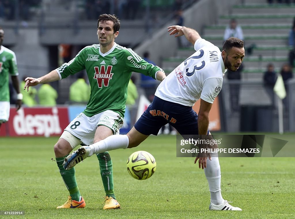 FBL-FRA-LIGUE1-SAINT ETIENNE-MONTPELLIER