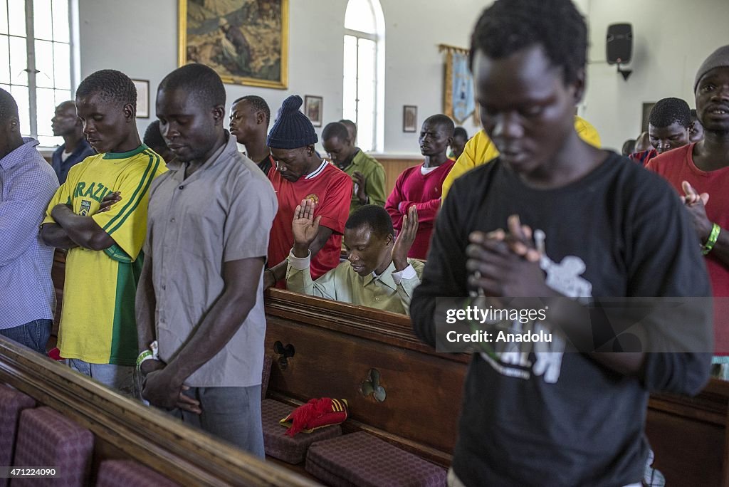 Religious Ceremony against xenophobia in Johannesburg