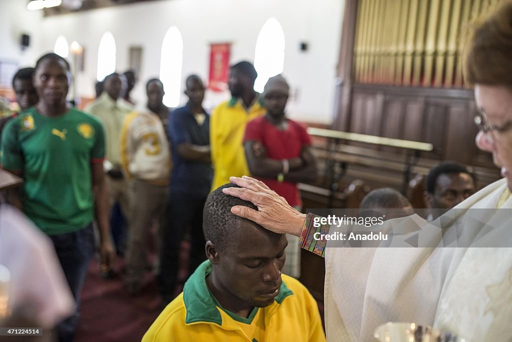 Religious Ceremony against xenophobia in Johannesburg