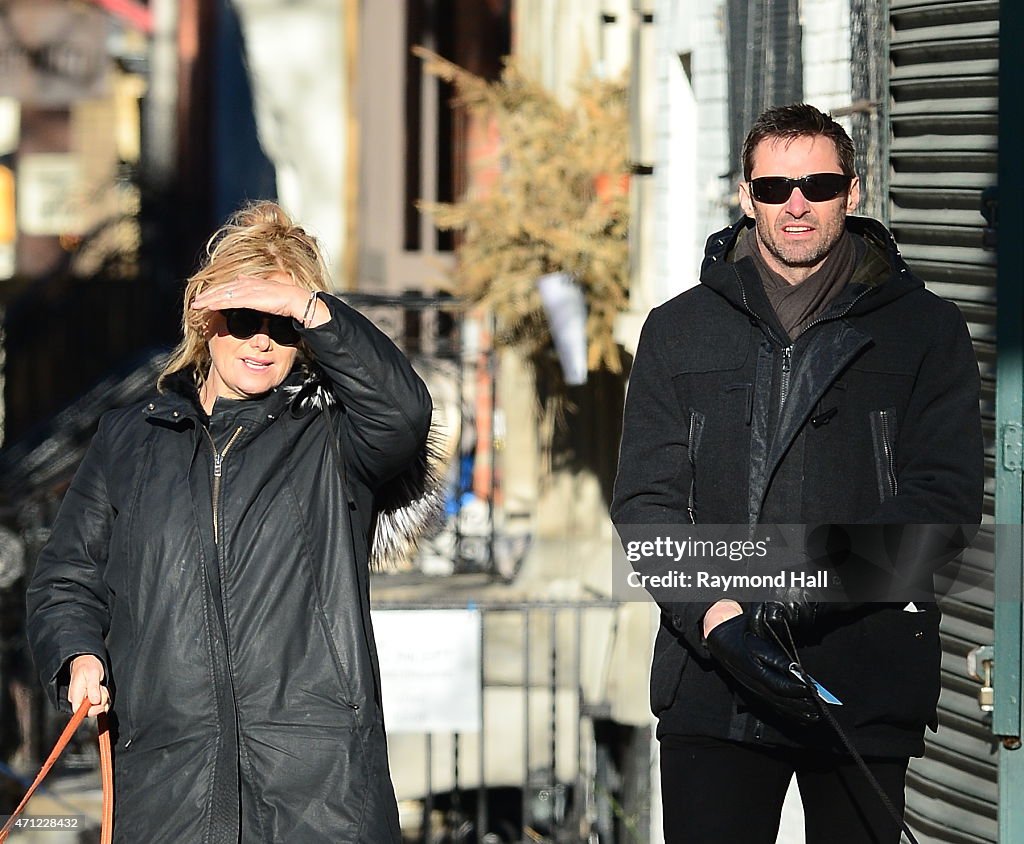 Celebrity Sightings In New York City - April 26, 2015