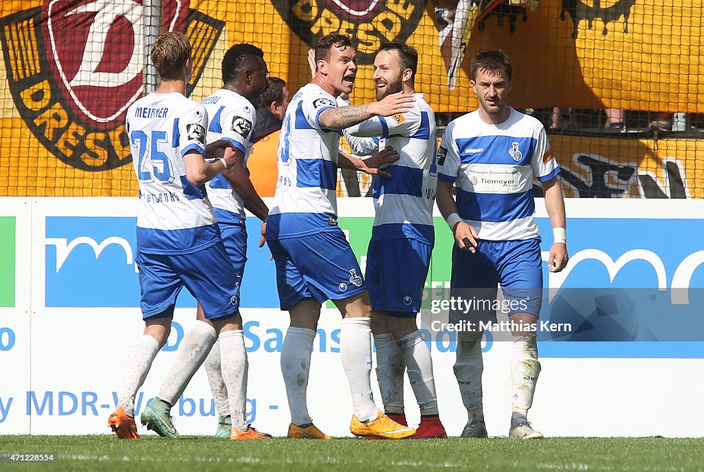 Dynamo Dresden v MSV Duisburg - 3. Liga