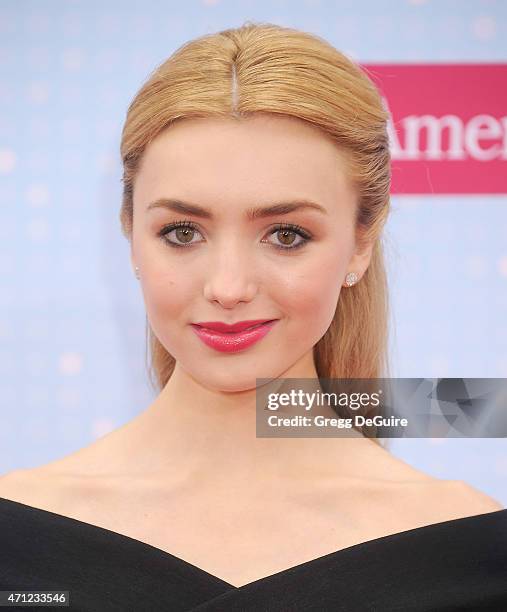 Actress Peyton List arrives at the 2015 Radio Disney Music Awards at Nokia Theatre L.A. Live on April 25, 2015 in Los Angeles, California.