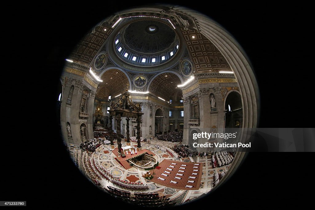 Pope Francis Names New Priests at St. Peter's Basilica