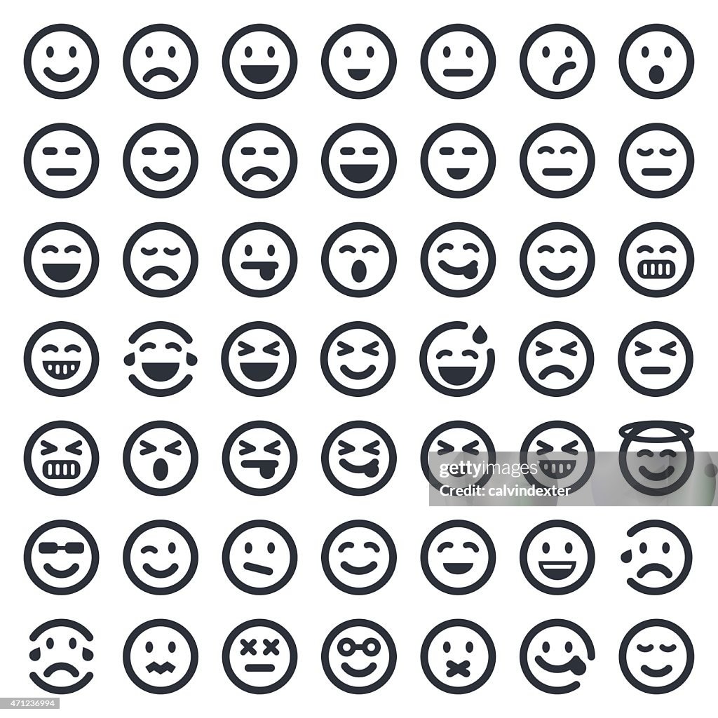 Emoji-icons set 1/49ers Series