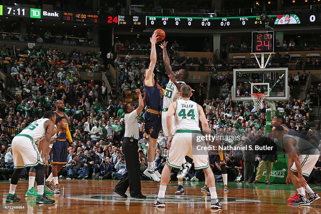 Cleveland Cavaliers v Boston Celtics - Game Three