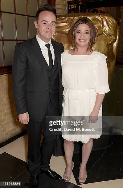 Ant McPartlin and Lisa Armstrong attend the British Academy Television Craft Awards at The Brewery on April 26, 2015 in London, England.