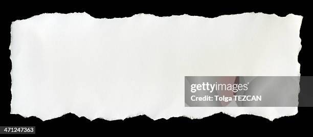 déchiré pièce - déchiré photos et images de collection