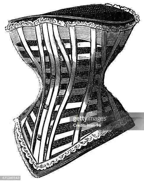 illustrations, cliparts, dessins animés et icônes de corset - corset