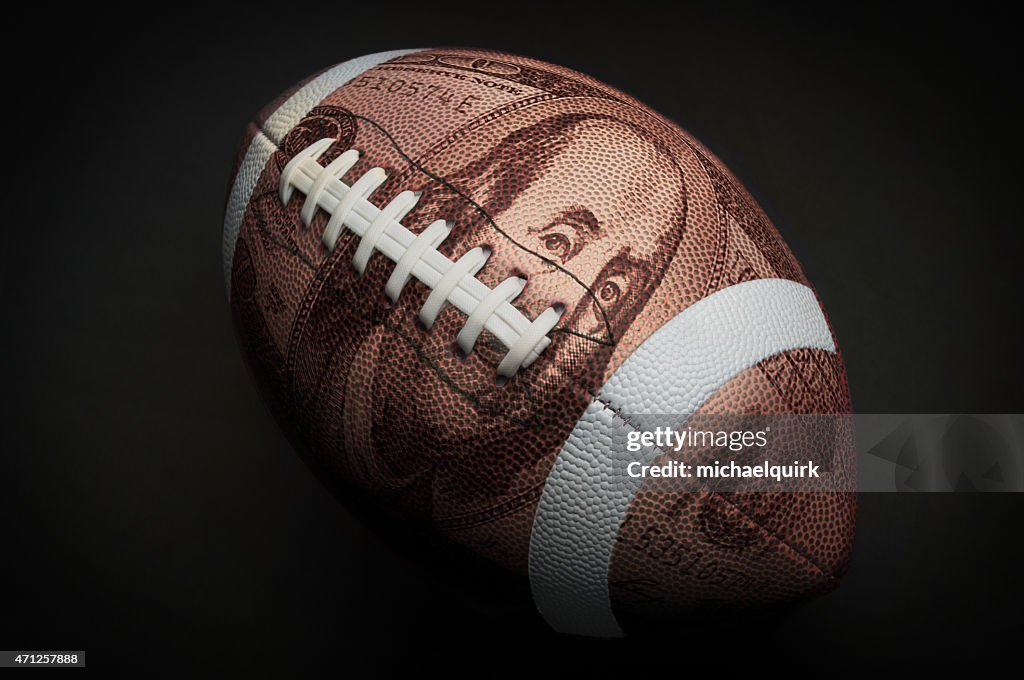 Billet de 100 dollars de football