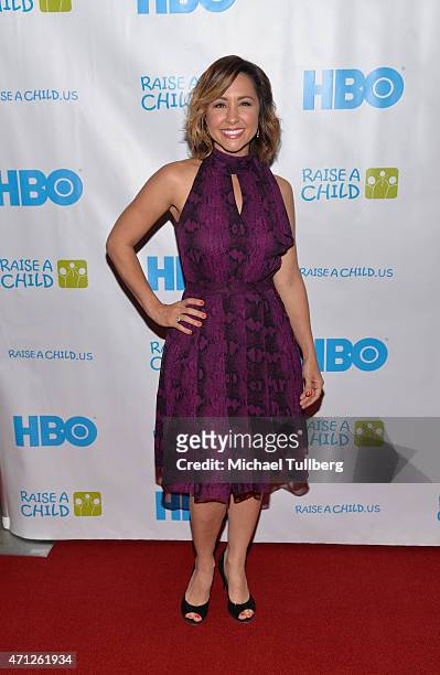 Actress Nikki Boyer attends Raise A Child's 3rd Annual Honors Gala at W Hollywood on April 26, 2015 in Hollywood, California.