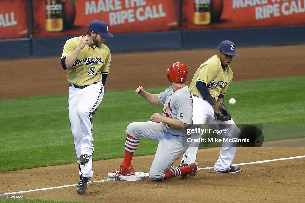 St. Louis Cardinals v Milwaukee Brewers