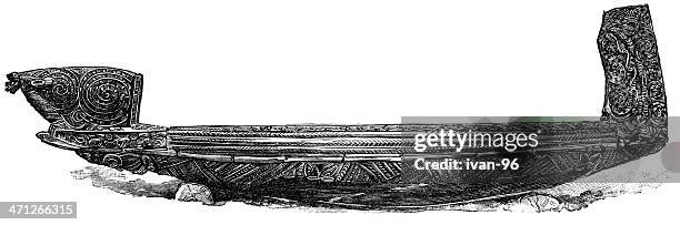 boat - catamaran stock illustrations
