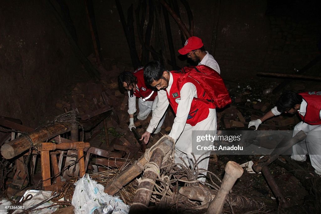 At least 27 killed after heavy rains in Peshawar