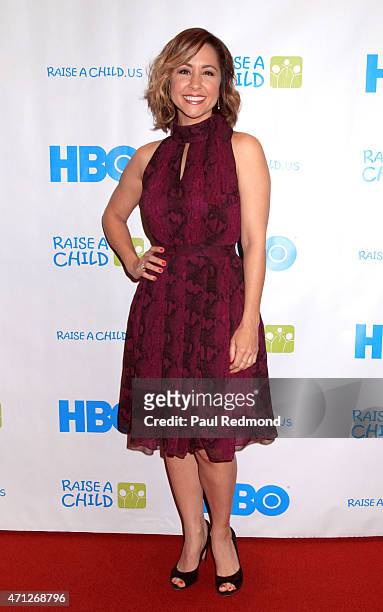Actor/producer Nikki Boyer attends Raise A Child 3rd Annual Honors Gala at W Hollywood on April 26, 2015 in Hollywood, California.