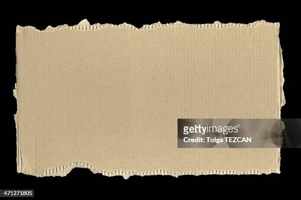 torn piece - cartons stock pictures, royalty-free photos & images