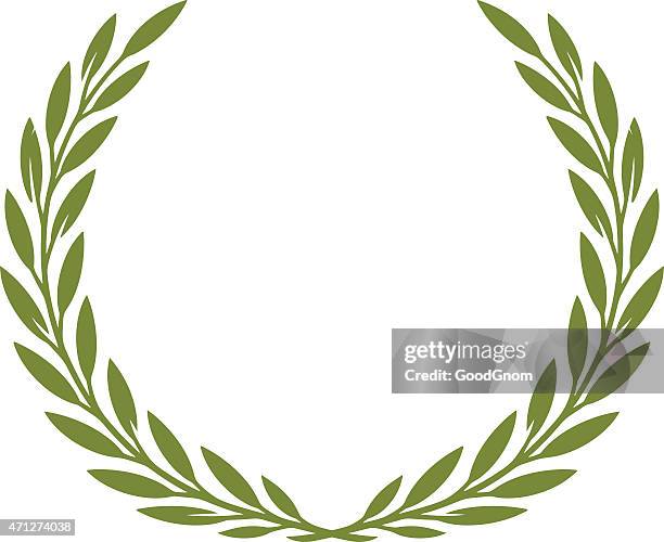 laurel wreath - laurel stock illustrations