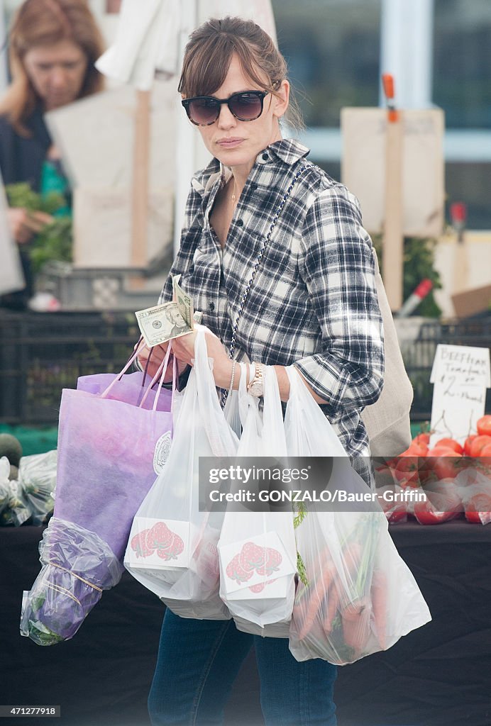 Celebrity Sightings In Los Angeles - April 26, 2015