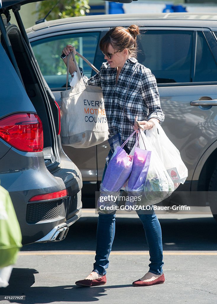 Celebrity Sightings In Los Angeles - April 26, 2015