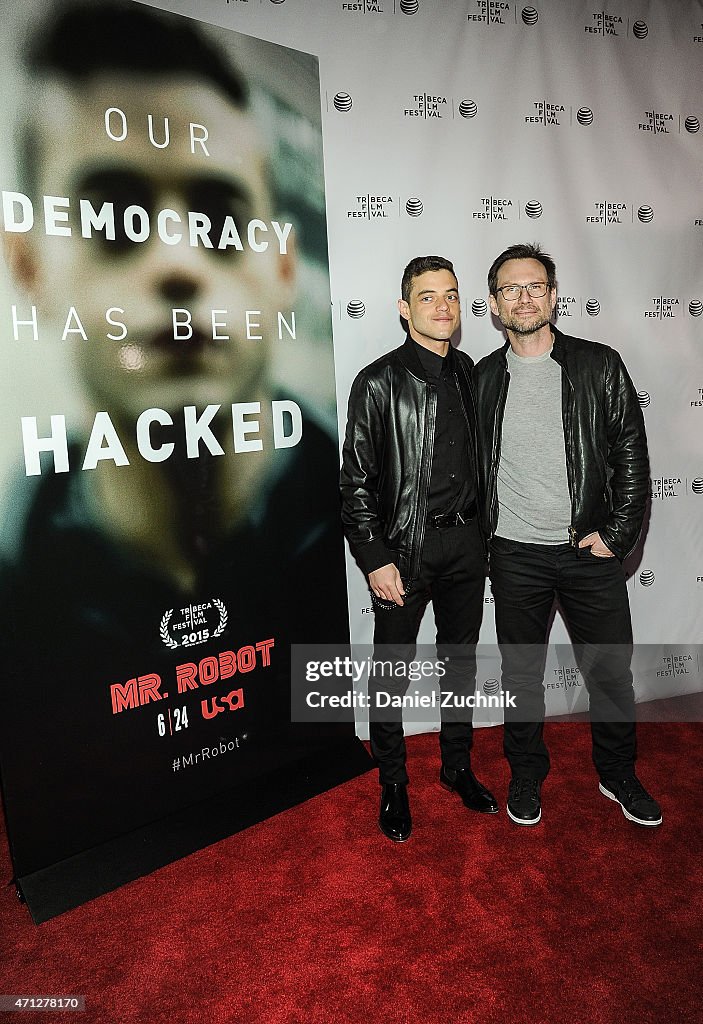 2015 Tribeca Film Festival - Tribeca Talks: "Mr. Robot"