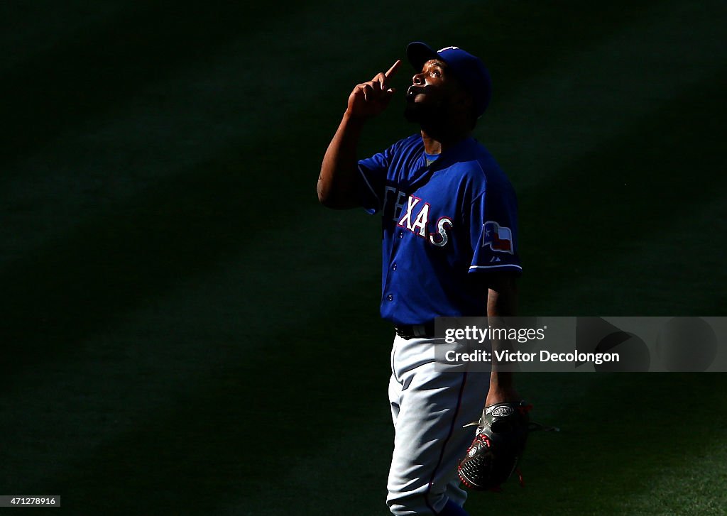 Texas Rangers v Los Angeles Angels of Anaheim