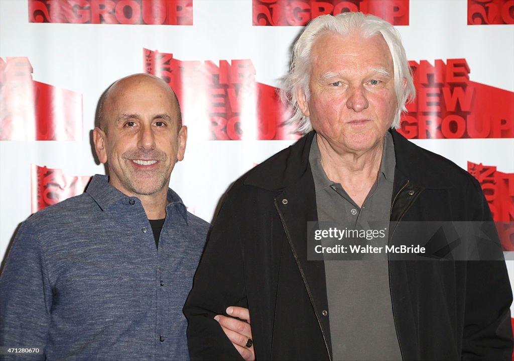David Rabe Children Director Scott Elliott, playwright David Rabe attend the... News Photo ...