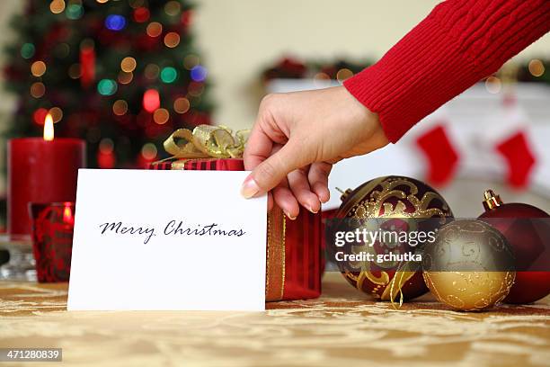 christmas gift for you - gchutka stock pictures, royalty-free photos & images