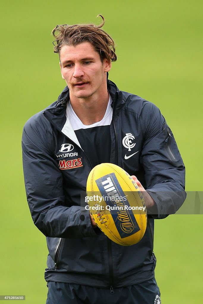 Carlton Blues Media & Training Session