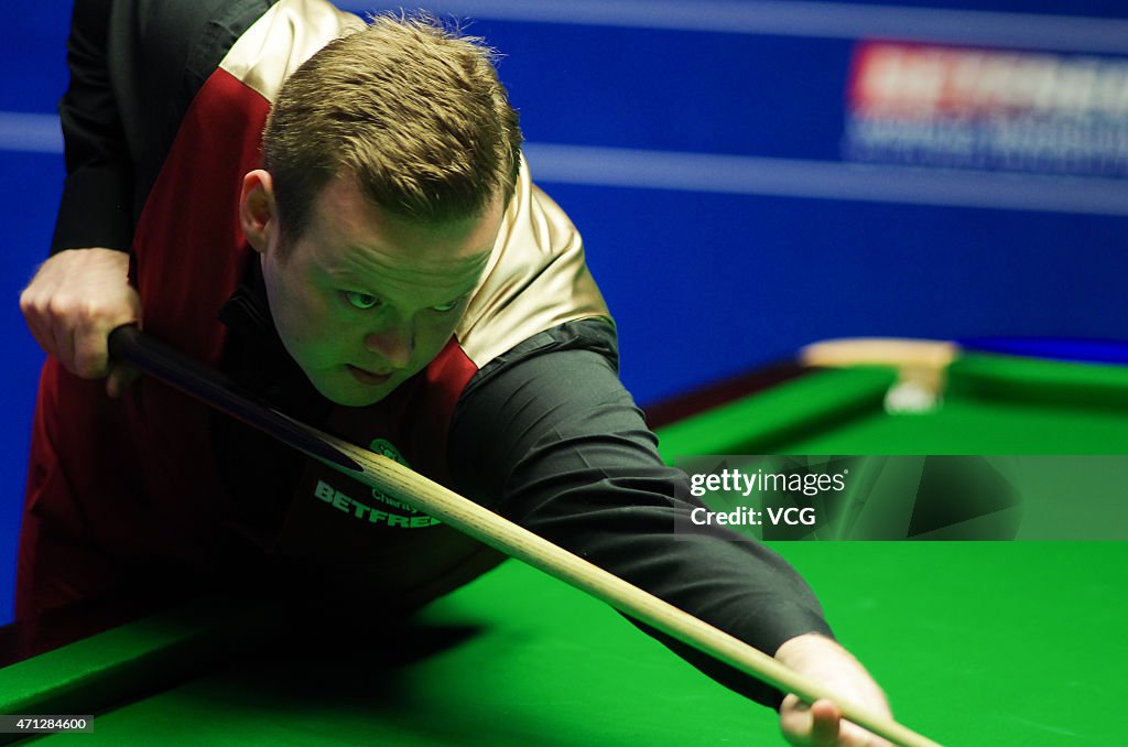 2015 Betfred World Snooker Championship - Day 9