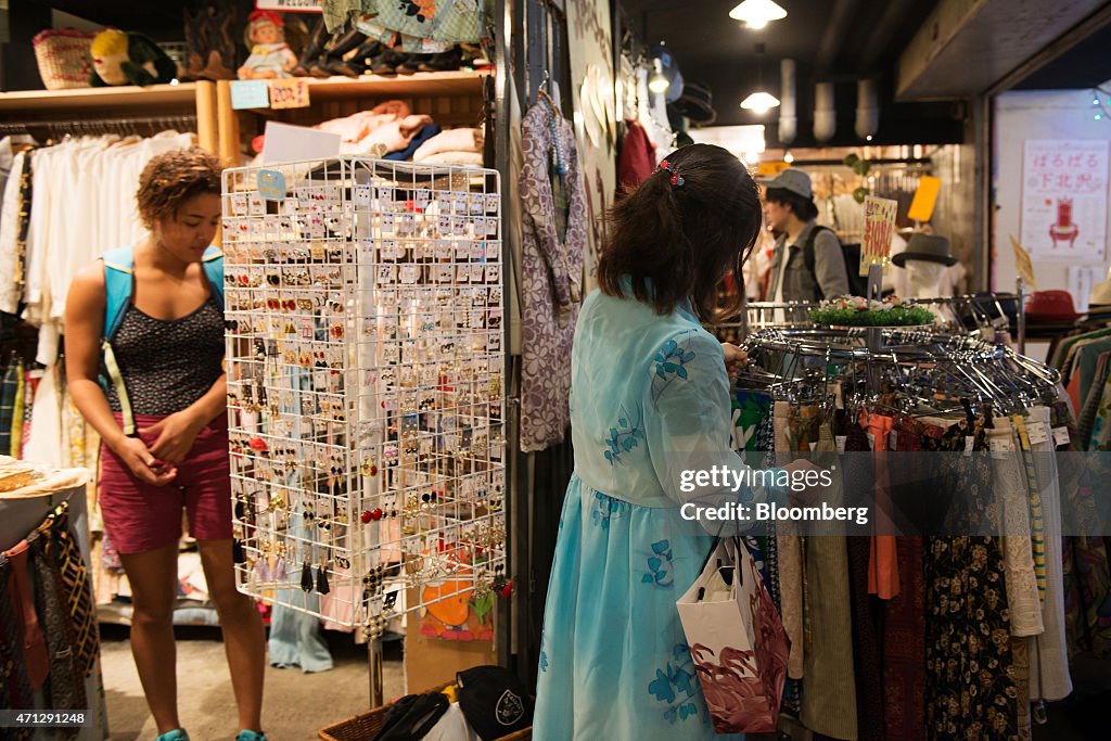 Shops And Restaurants Ahead of Japan Retail Figures