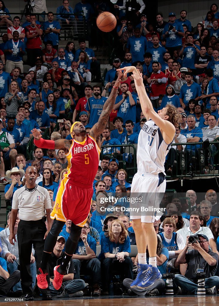 Houston Rockets v Dallas Mavericks - Game Four