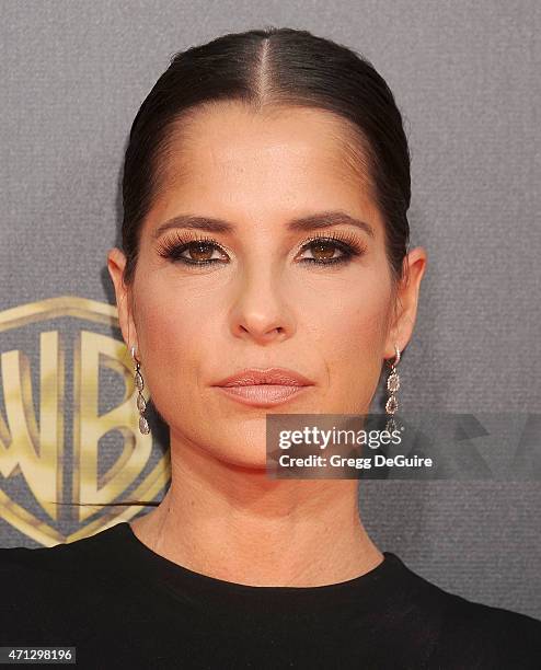 Actress Kelly Monaco arrives at the 42nd Annual Daytime Emmy Awards at Warner Bros. Studios on April 26, 2015 in Burbank, California.