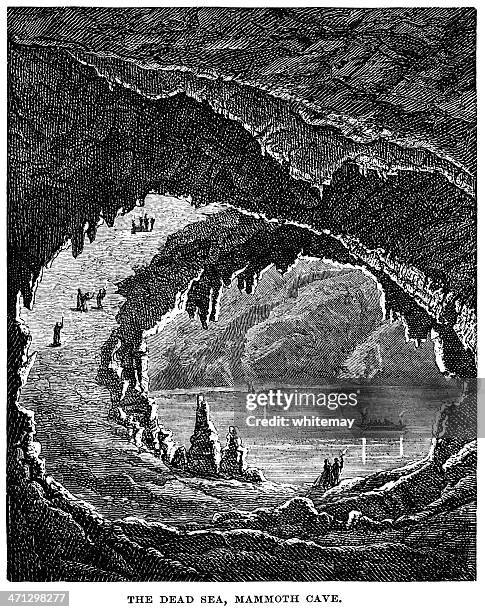 bildbanksillustrationer, clip art samt tecknat material och ikoner med dead sea, mammoth cave, kentucky - mammoth cave nationalpark