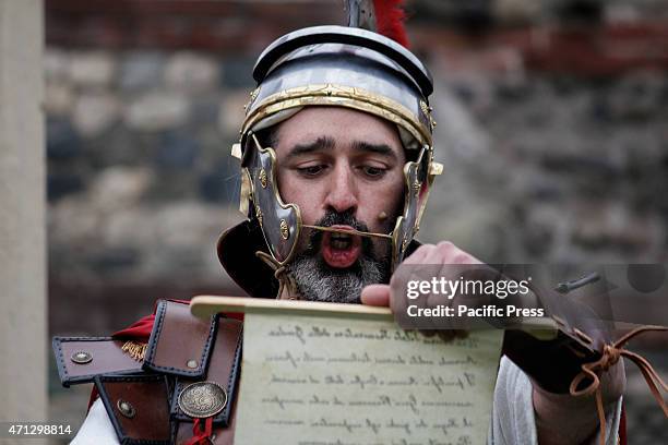 Celebrates 200 years the Sacred representation of the Passion of Christ, revived at the Porte Palatine.