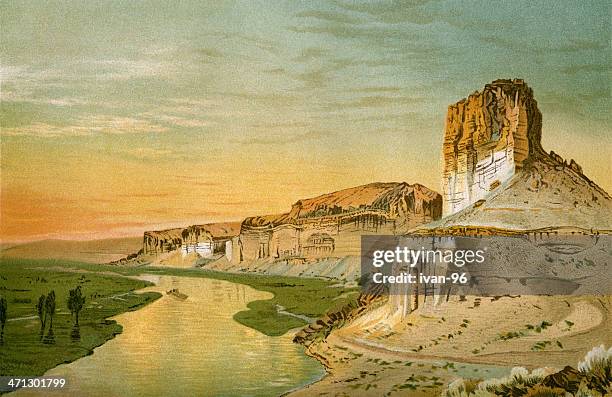 ilustraciones, imágenes clip art, dibujos animados e iconos de stock de wyoming - wyoming