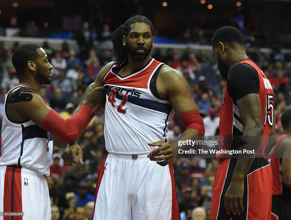 First round of the NBA Play-offs -Toronto Raptors at Washington Wizards