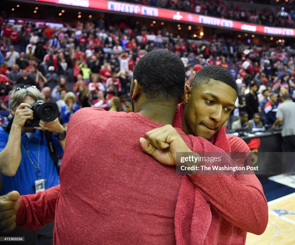 First round of the NBA Play-offs -Toronto Raptors at Washington Wizards