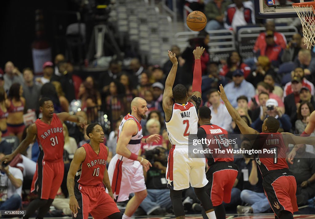 NBA Washington Wizards vs Toronto Raptors Game 4 of Eastern Conference Quarterfinals