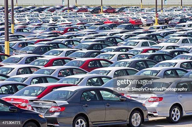 toyota corolla assembly plant - vehicle brand names stock pictures, royalty-free photos & images