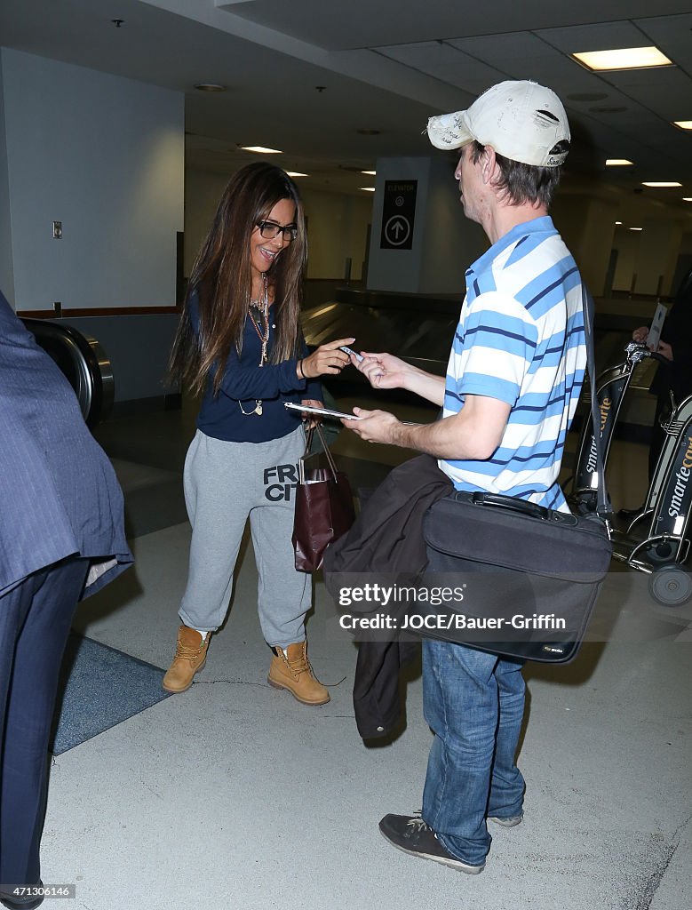 Celebrity Sightings In Los Angeles - April 26, 2015